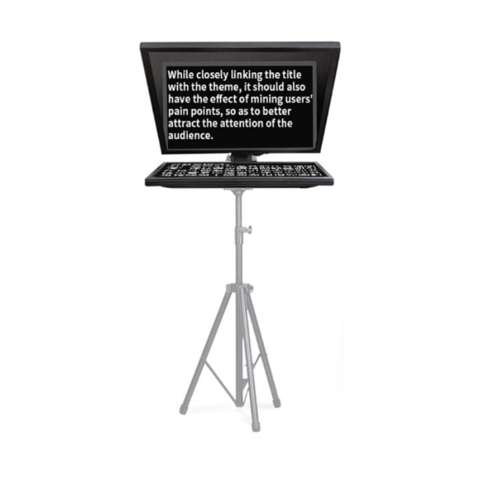 DESVIEW T22 PROFESSIONAL TELEPROMPTER