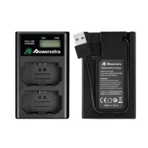 Power Extra Dual USB NPFZ100 Charger